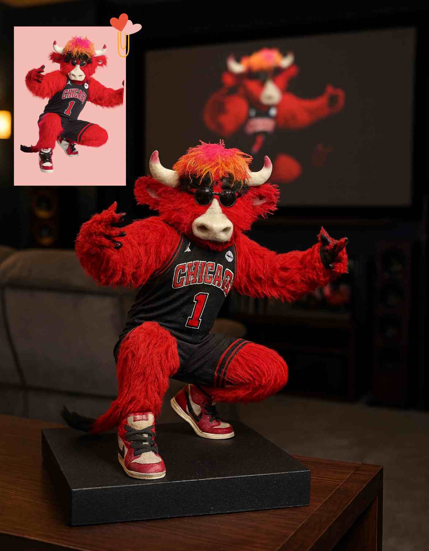 NBA mascot mini collectibles