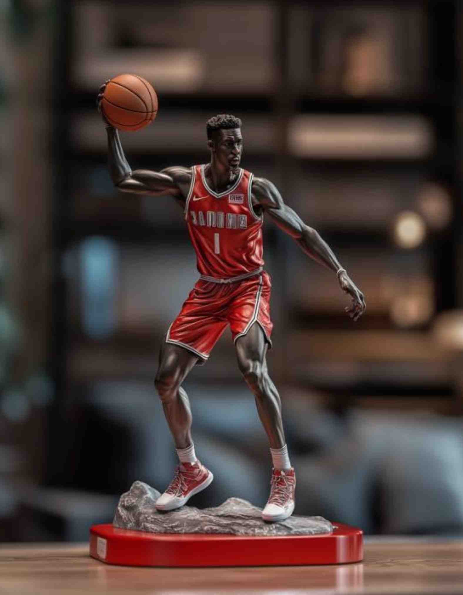 Custom NBL Player Sculptures-Custom Sculpted & 3D printed in any pose you choose!