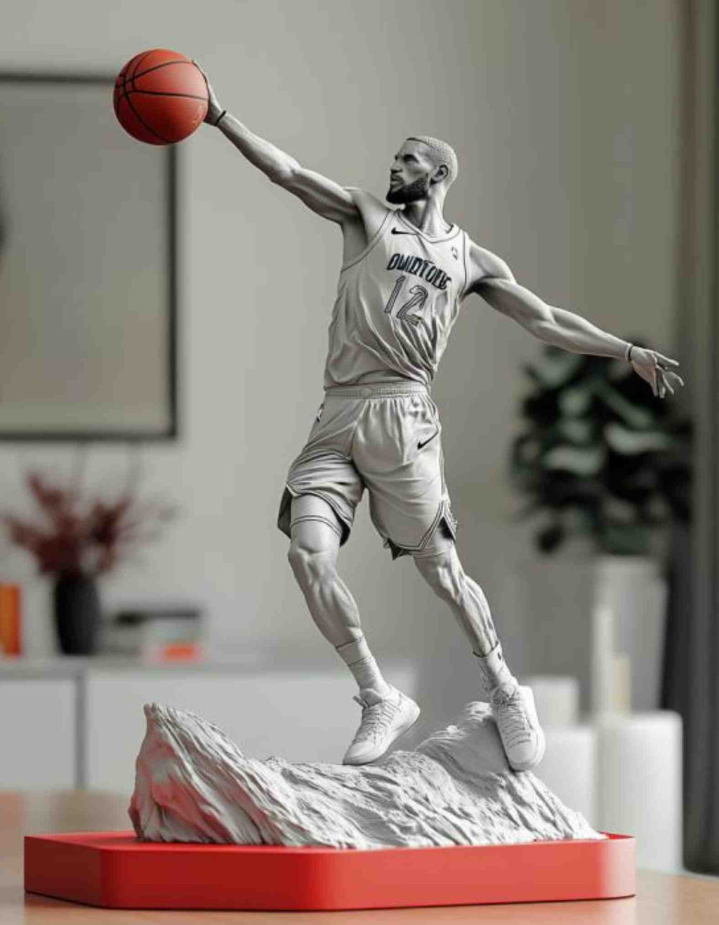 Custom NBL Player Sculptures-Custom Sculpted & 3D printed in any pose you choose!