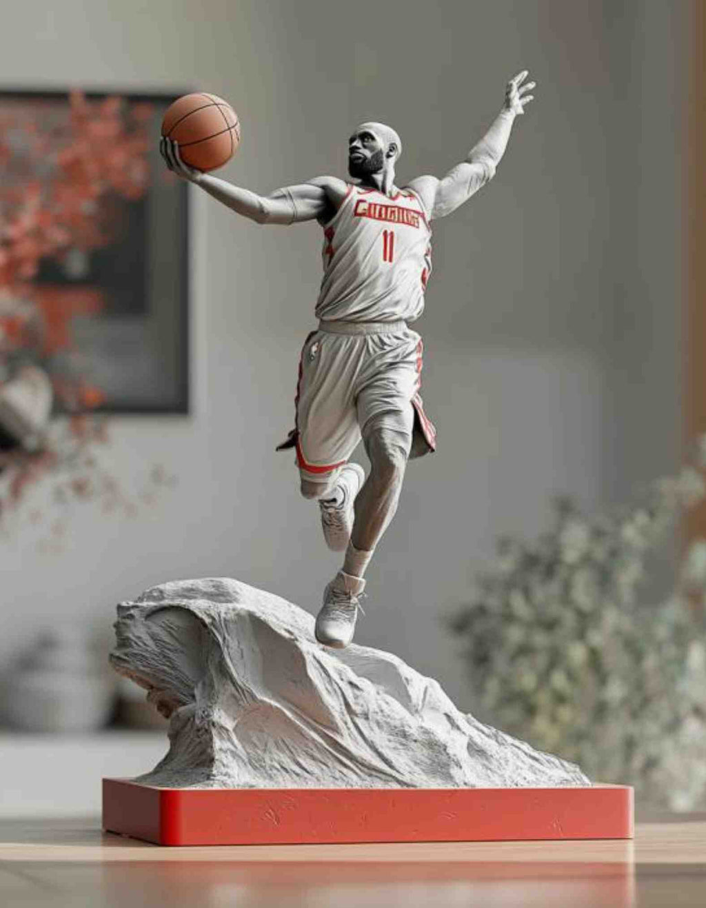 Custom NBL Player Sculptures-Custom Sculpted & 3D printed in any pose you choose!