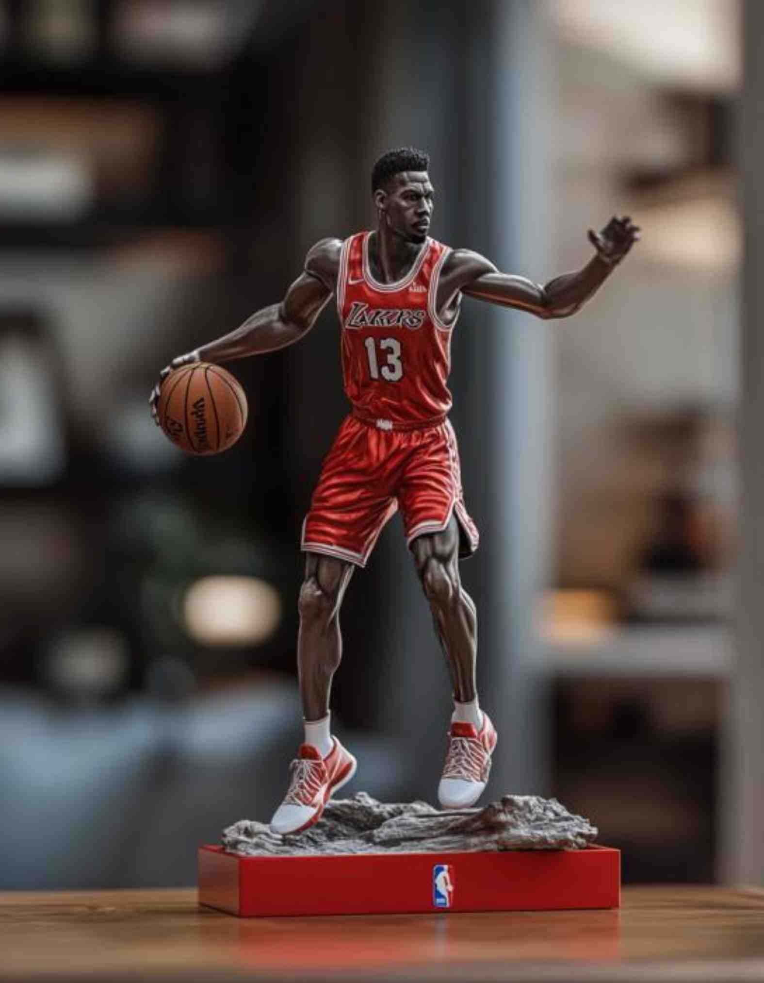 Custom NBL Player Sculptures-Custom Sculpted & 3D printed in any pose you choose!