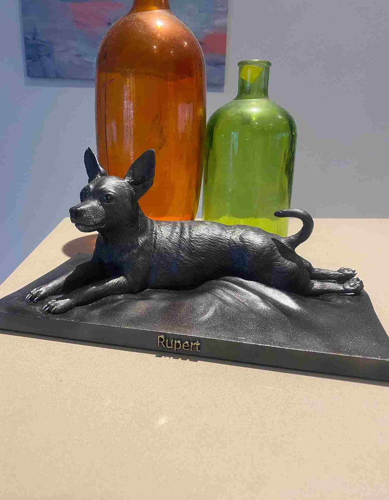 3D printed Custom Dog Figurine - Custom Pets Sculptures -Pet birthday Gifts, Pet Memorial Figurine/customized pet gift/custom pet gifts