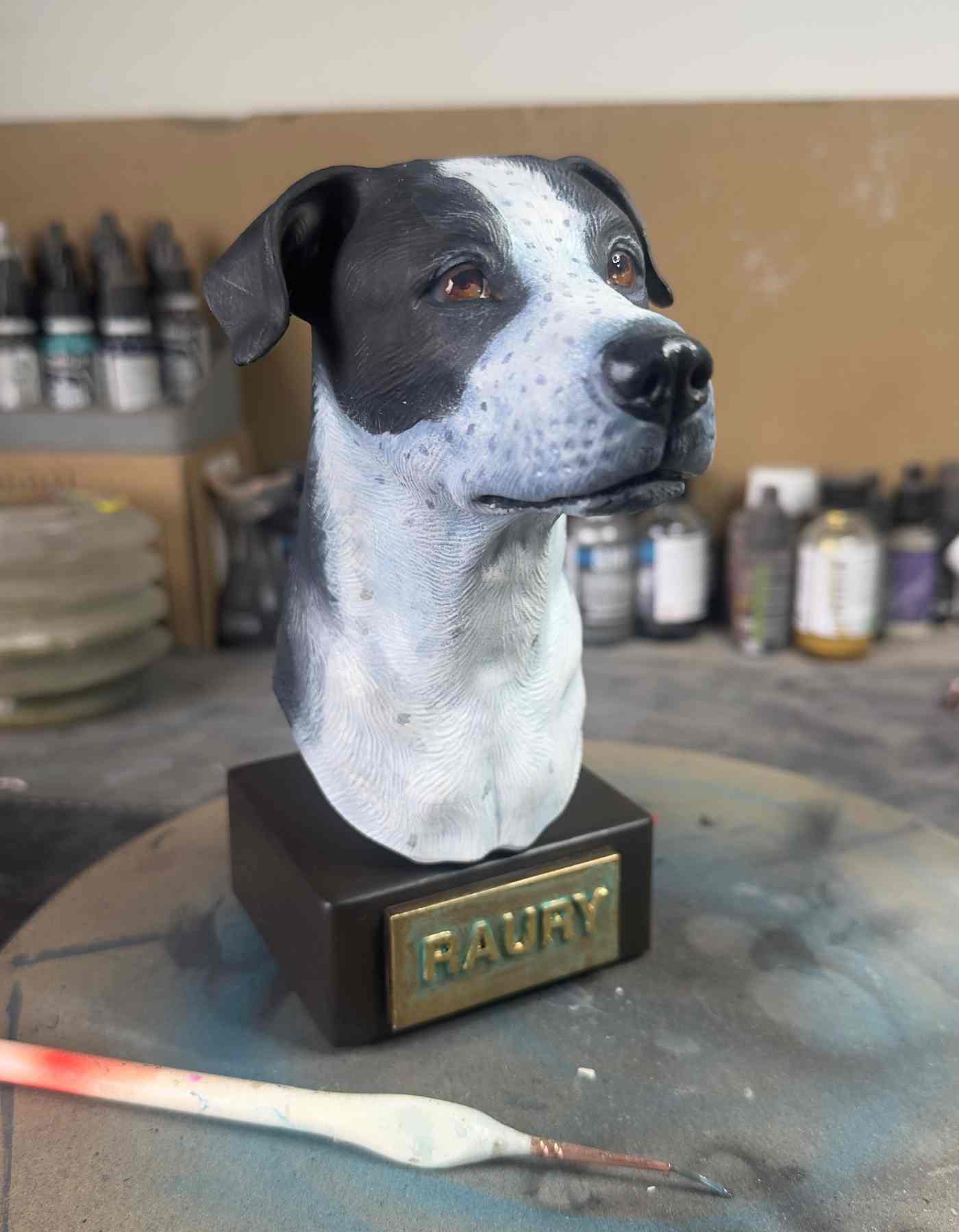 Custom Dog Sculptures : Immortalize your furry bestie in 3D