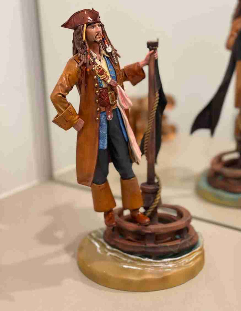 3D printed Pirates of the Caribbean Captain  for Movie Lovers Gift- Tabletop and decor