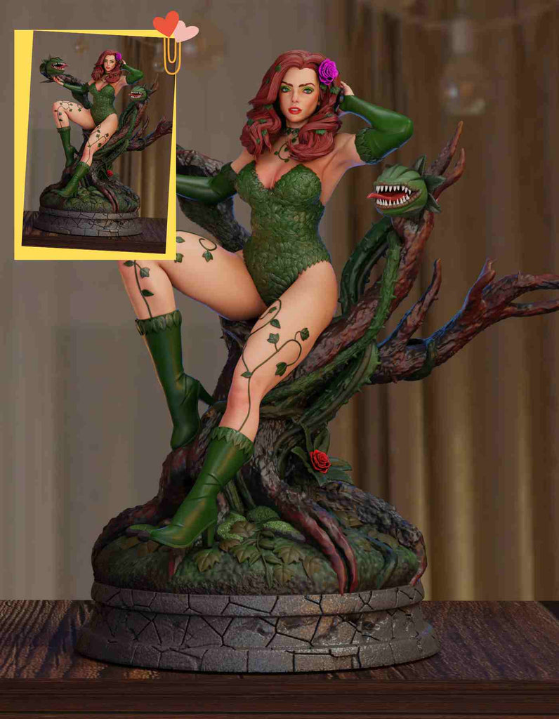 Poison ivy dc collectibles- Custom made