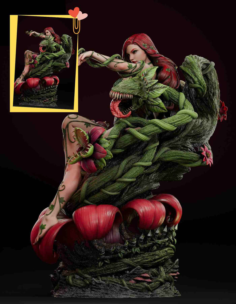 Poison ivy dc collectibles- Custom made