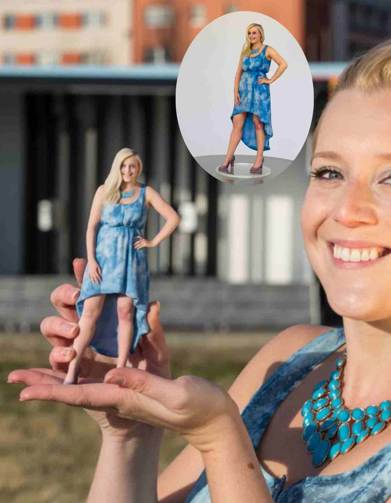 3D Mini me Figurines-Custom Sculpted & 3D printed in any pose you choose!