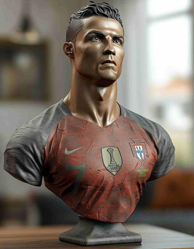 Soccer/ Football fan gifts ,soccer fan gift, Custom Made 3d Printed soccer player Table Top Figurine/ Art decor / Home decor/ mancave decor