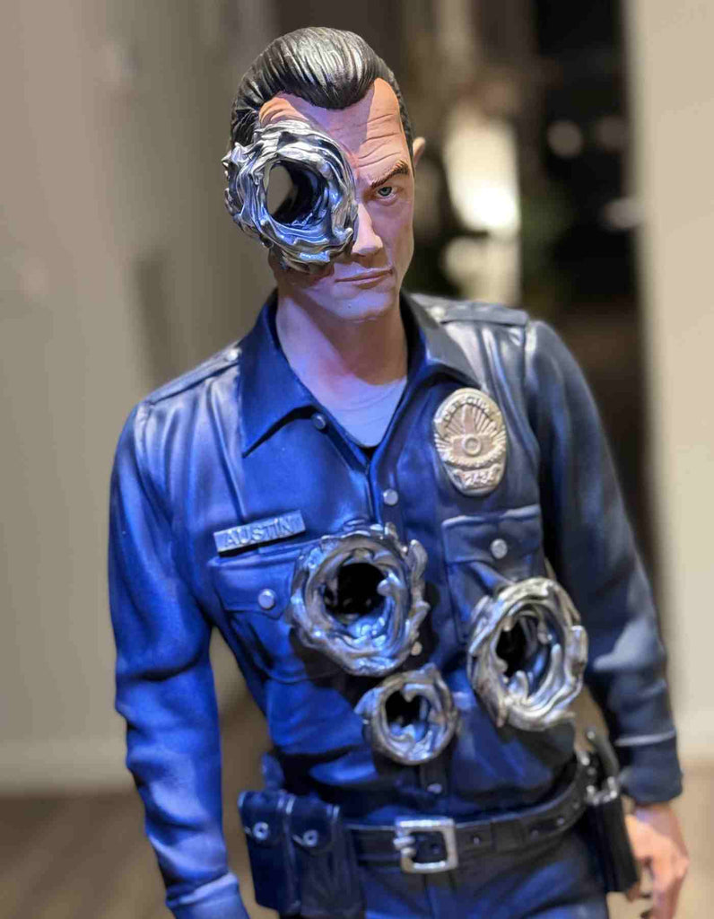 Terminator T1000 full figurine - A shapeshifting android Terminator assassin Full Figurine, Mancave decor
