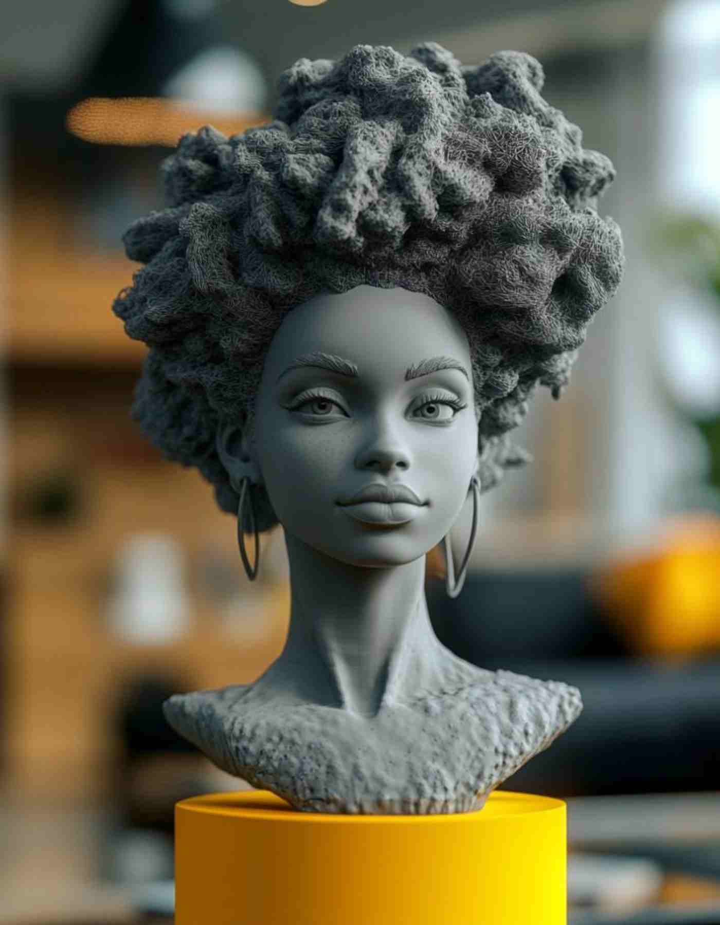 Custom gifts for girlfriend : Personalized 3D Sculpture of herself She’ll Love!