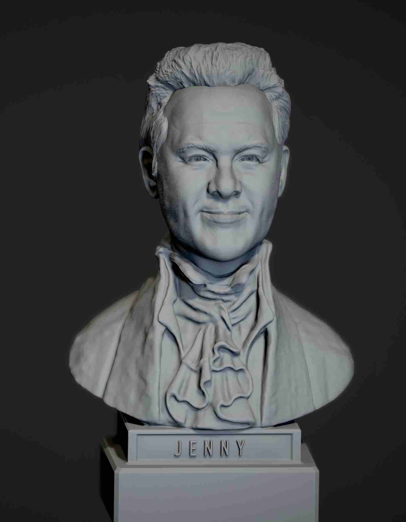 Digital Sculpture- Custom made and 3D print ready