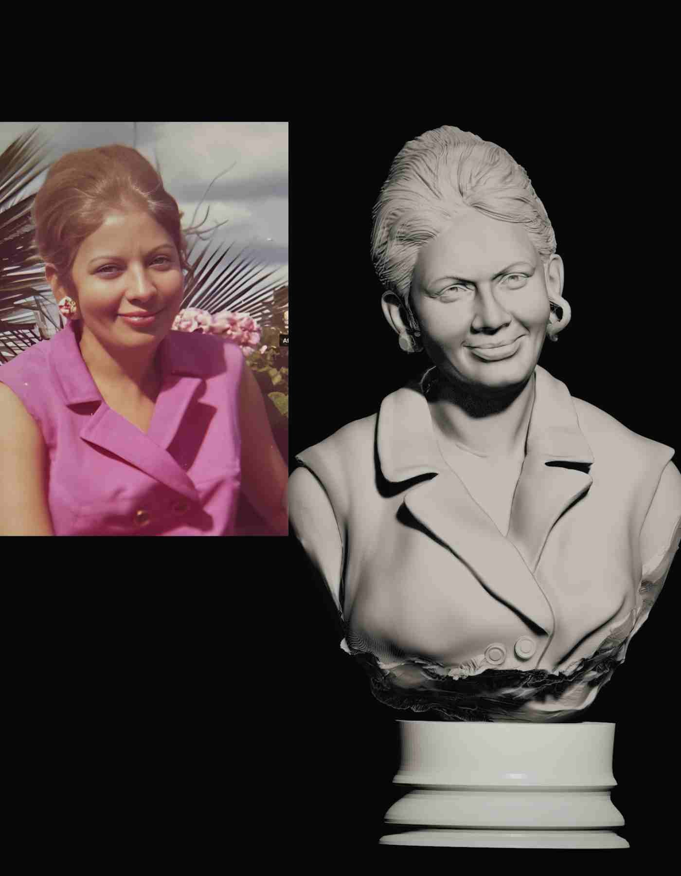 Digital Sculpture- Custom made and 3D print ready