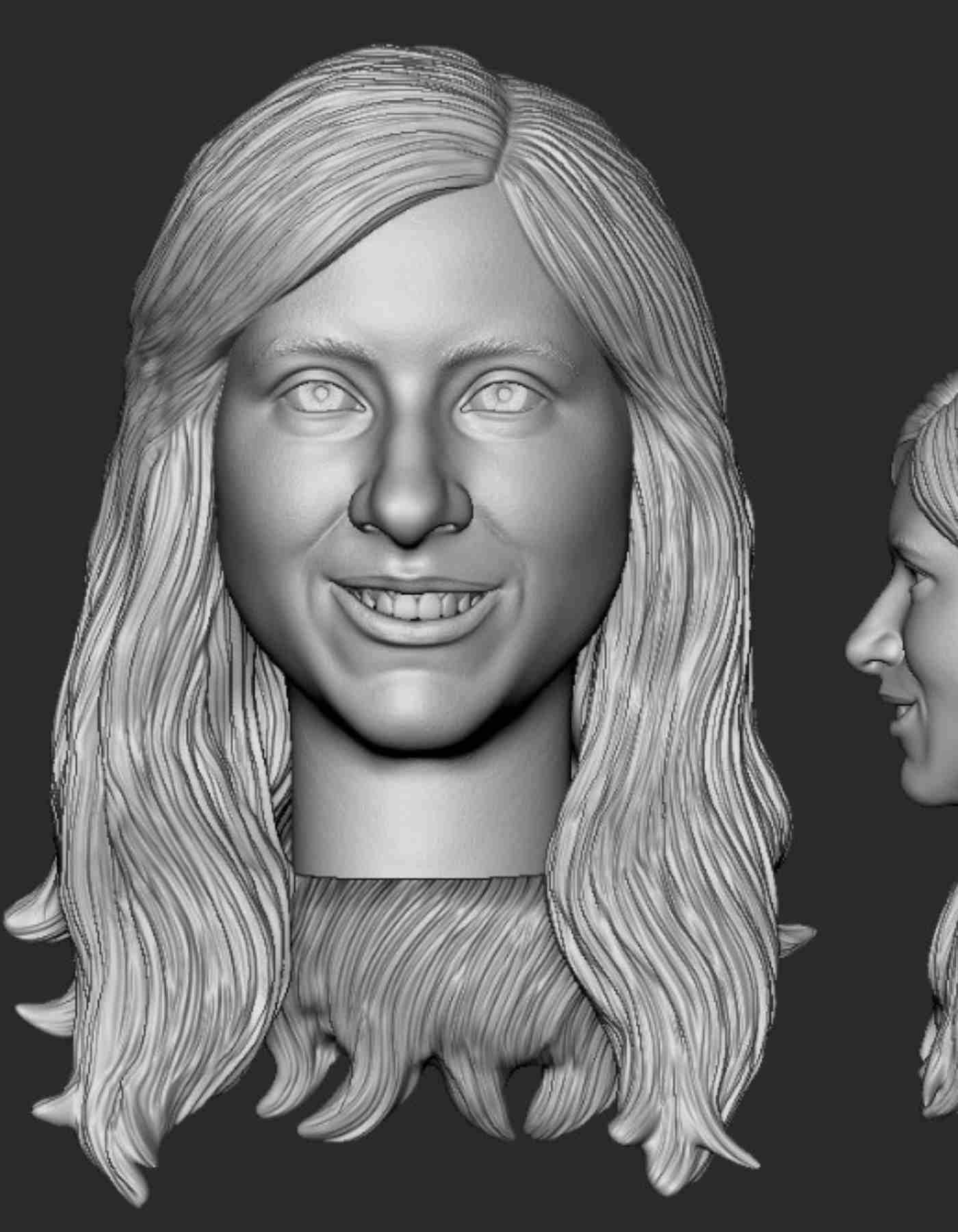 Digital Sculpture- Custom made and 3D print ready