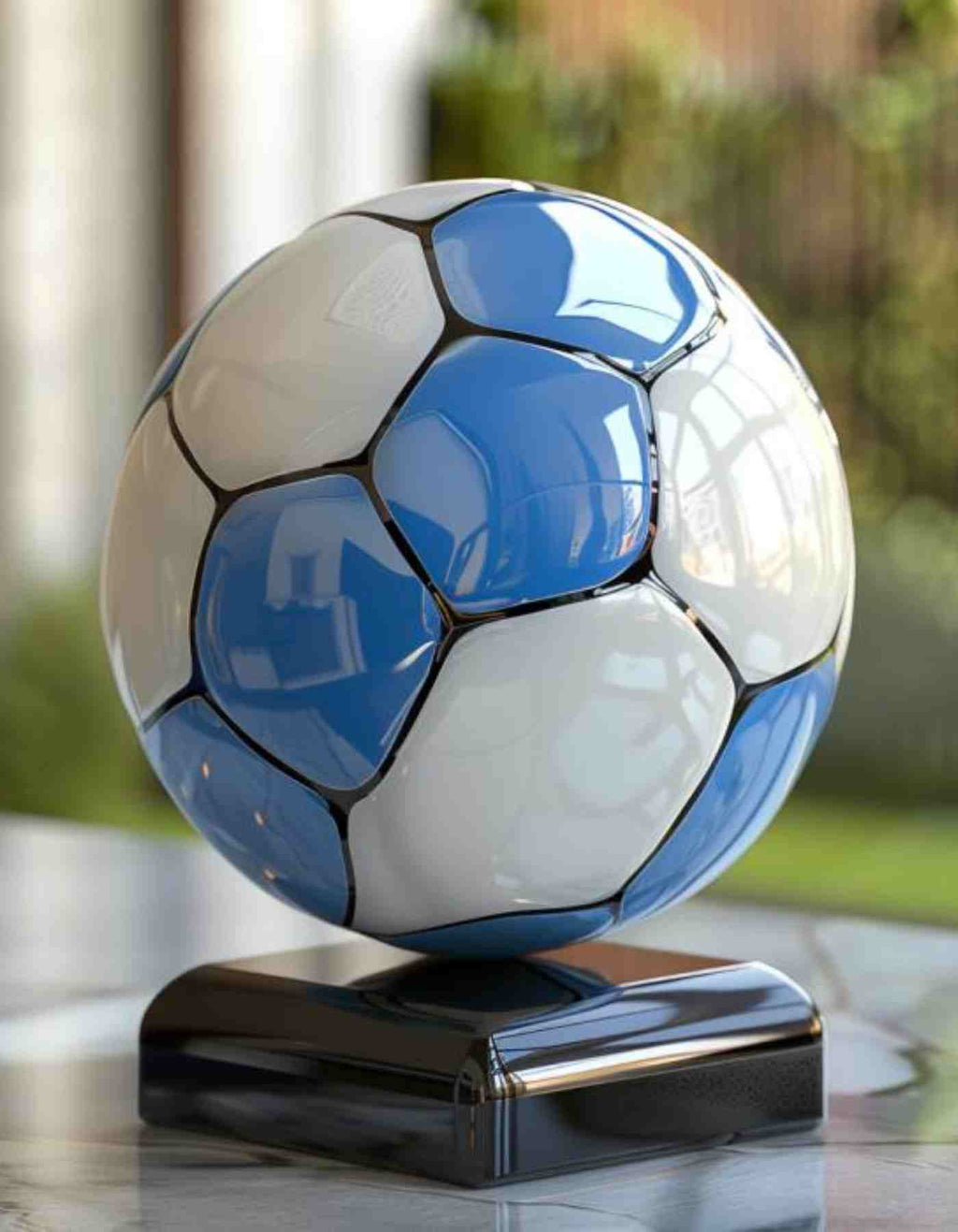 Custom Soccer Sculptures: Unique 3D Sculpted Accessories as decor for Passionate Fans