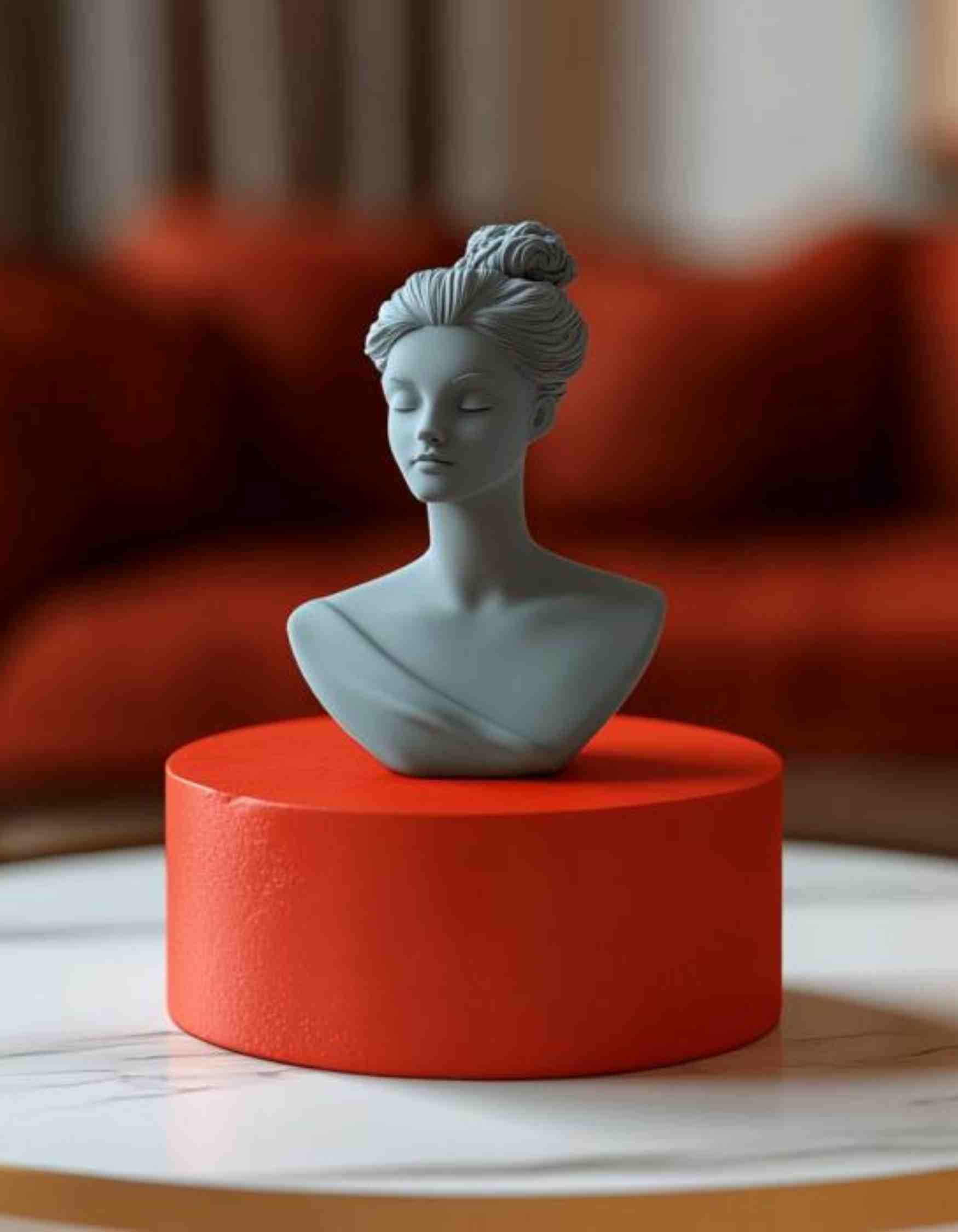 Custom woman sculpture- Personalized Busts for Timeless Elegance!
