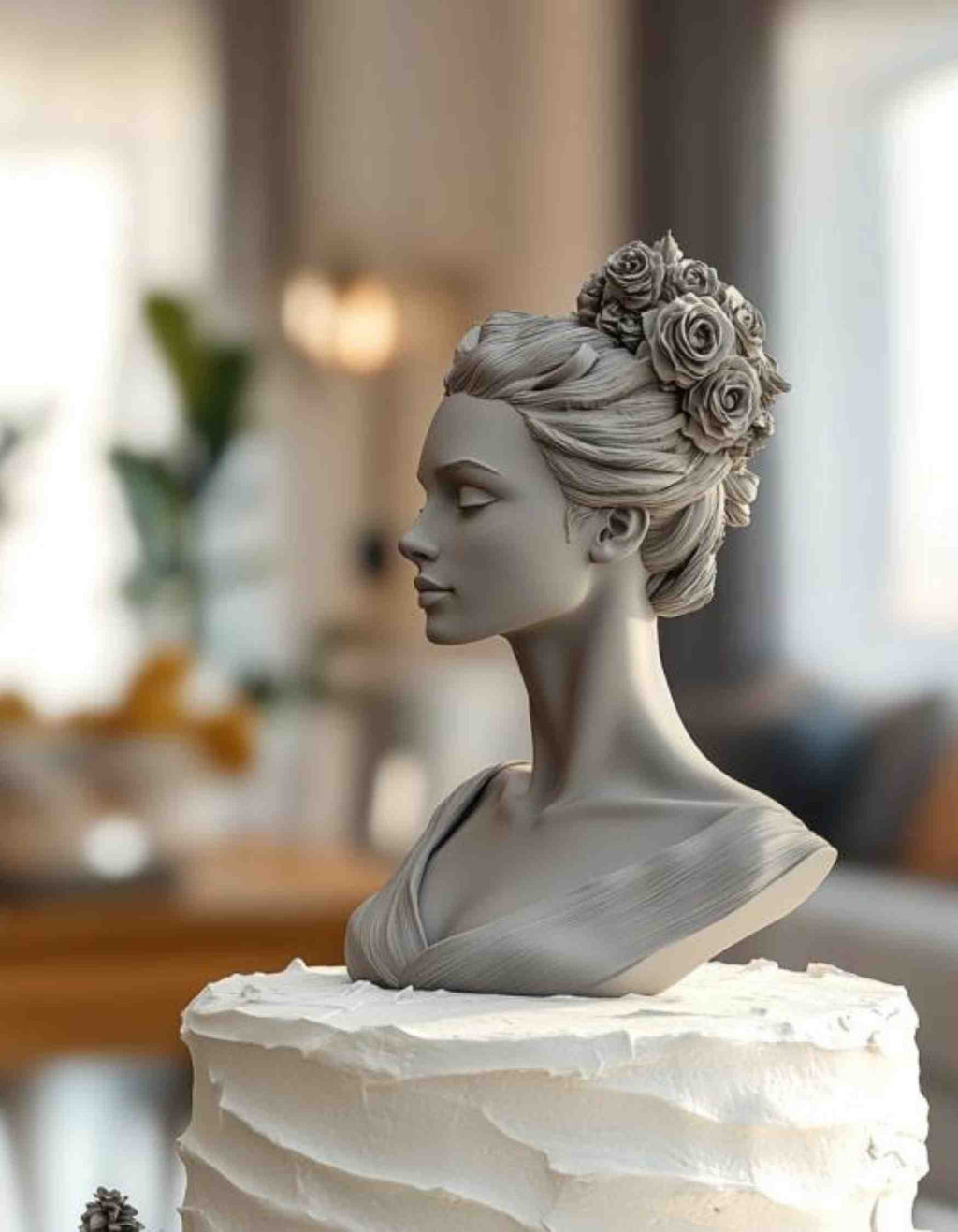 Custom woman sculpture- Personalized Busts for Timeless Elegance!