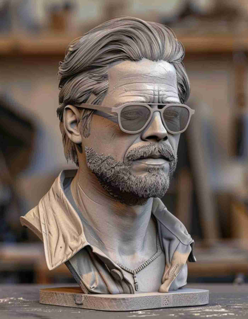 Celebrity figurines- Custom Sculpted & 3D printed in any pose you choose!