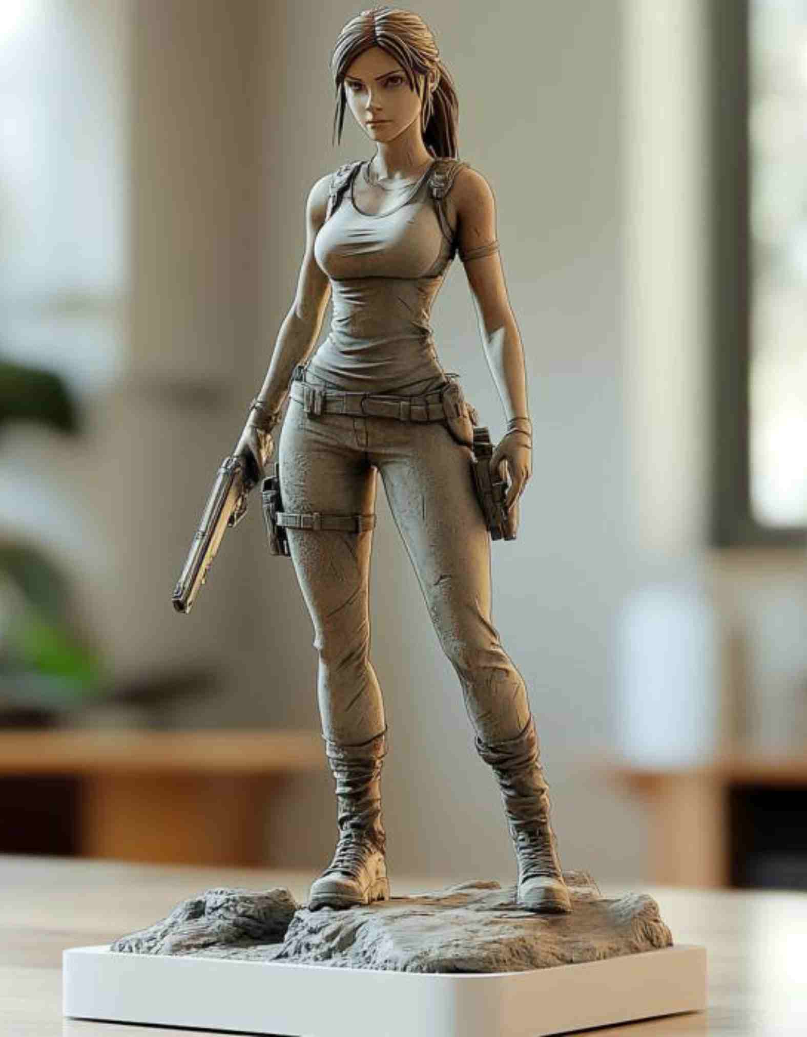 Gaming statues : 3D Sculpted & 3D printed in any pose you choose!