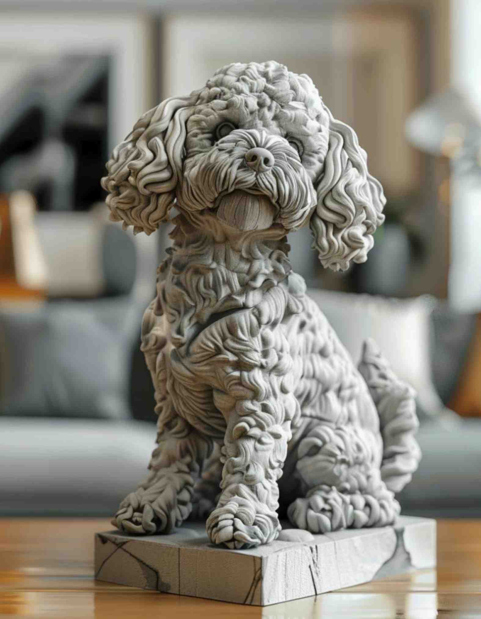Customized Dog Model Custom Dog Sculptures - Perfect Gifts & Memorials – Artmellows 3D