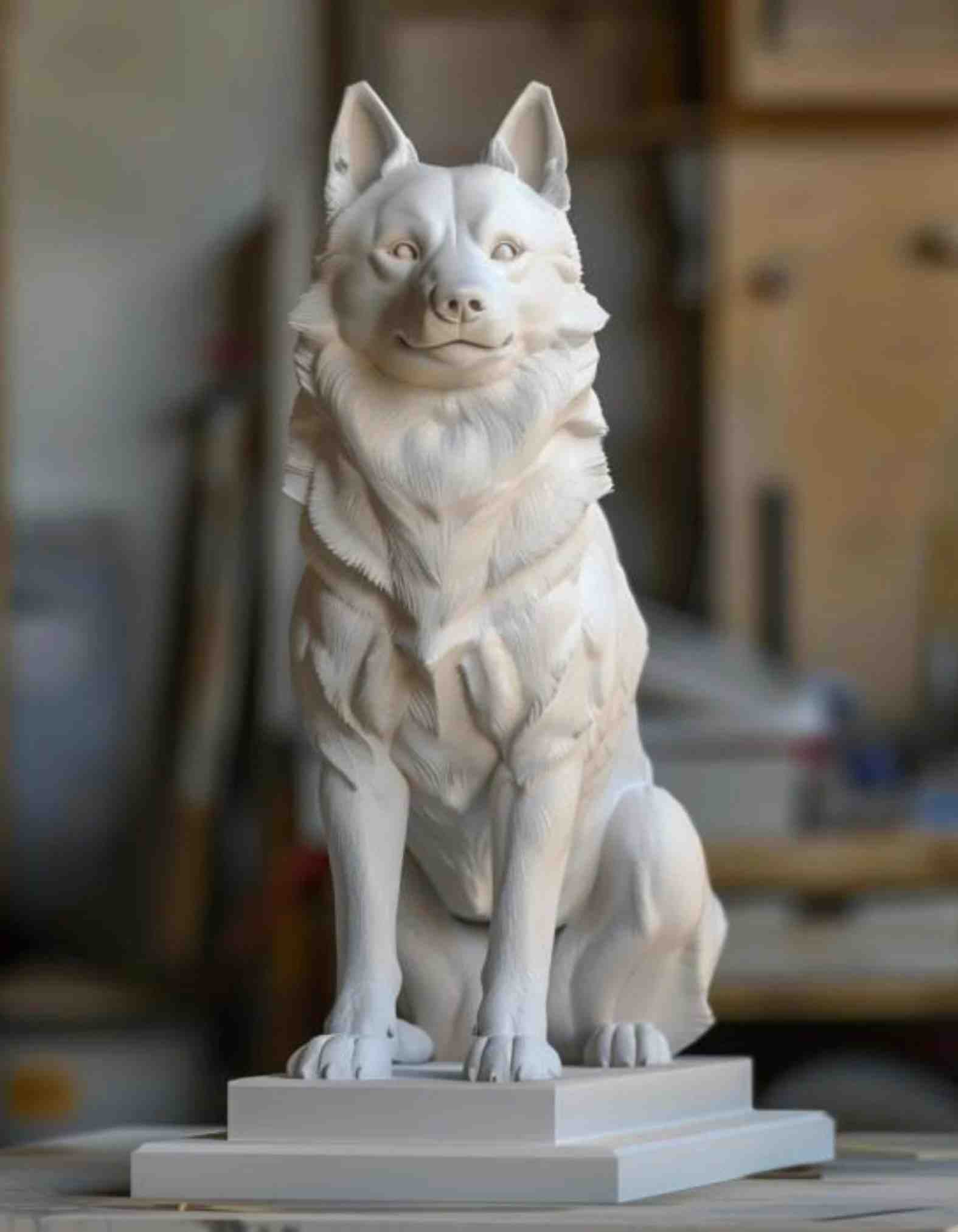 Custom pet gifts for owners - Personalized 3D Sculptures of Your Beloved Pets