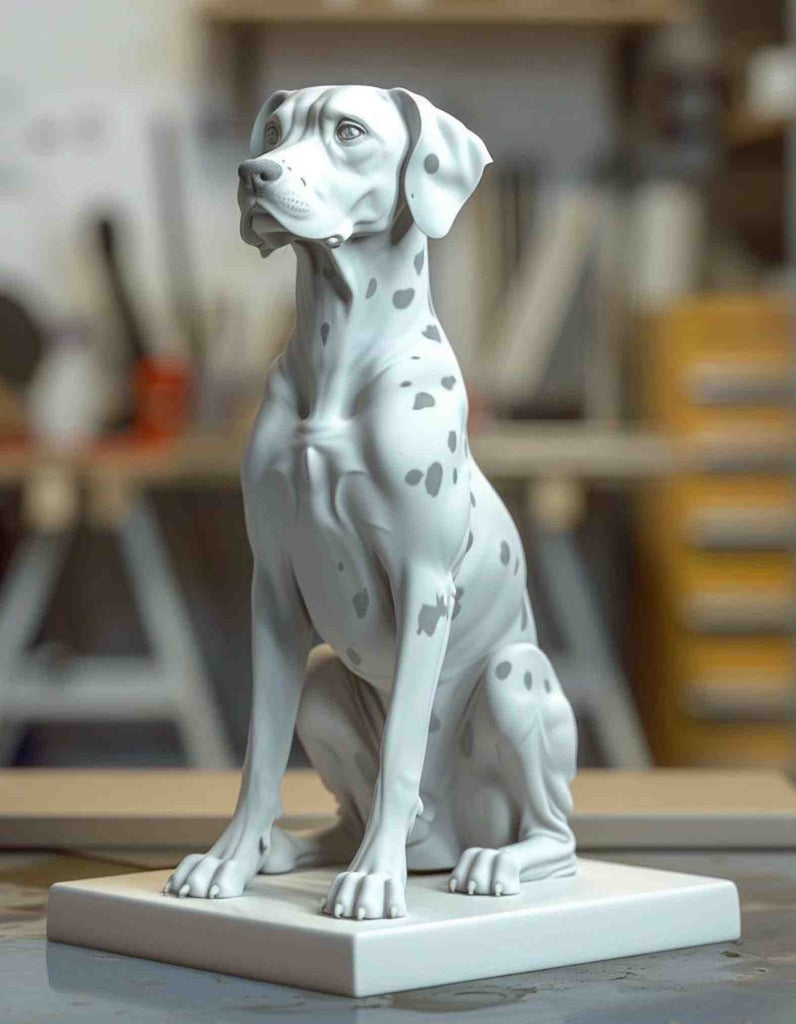 Custom Dog Figurine - 3D Printed Custom Pets Sculptures -Pet birthday Gifts, Pet Memorial Figurine/customized pet gift/custom pet gifts