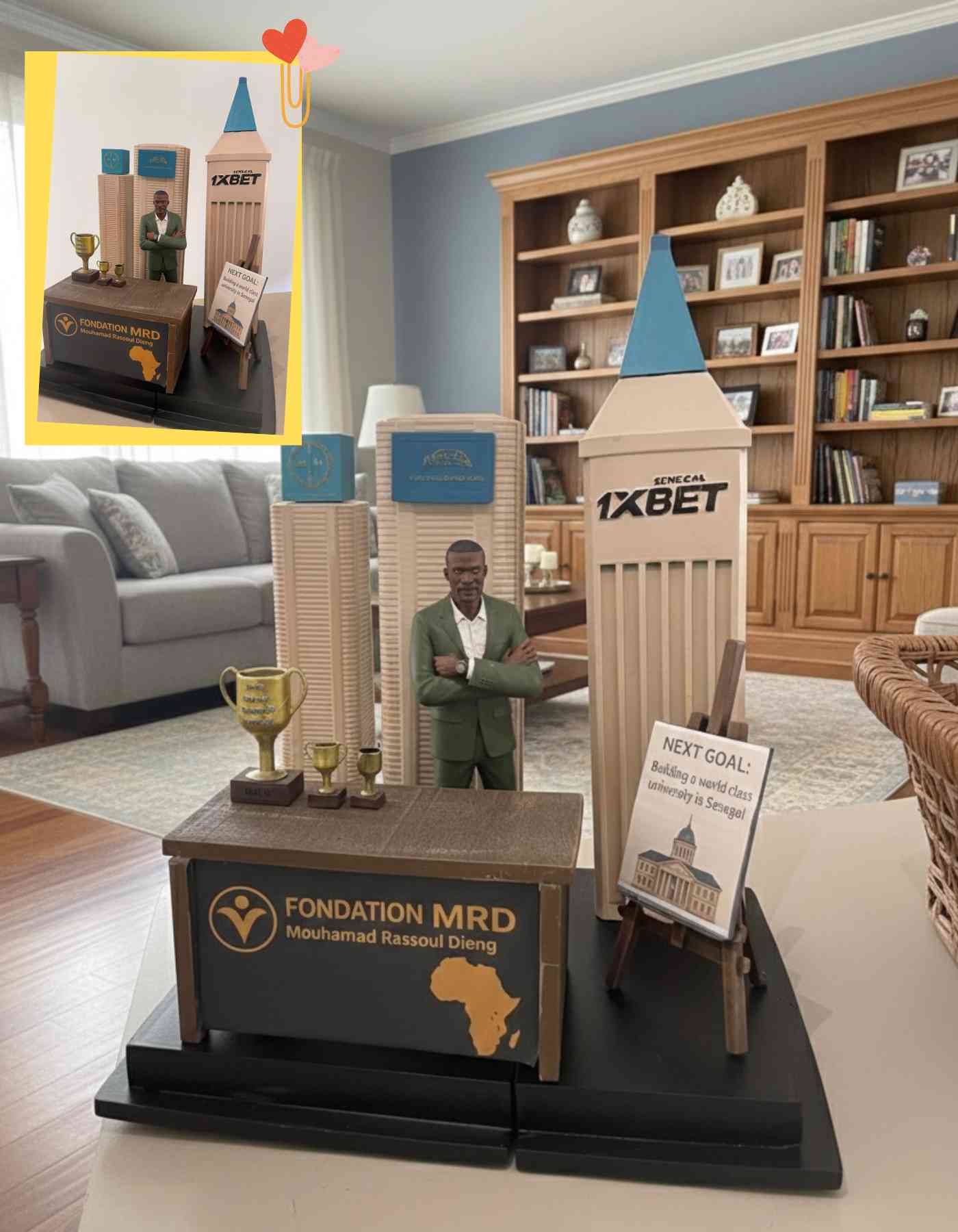 Custom action figure diorama as Business Gifts