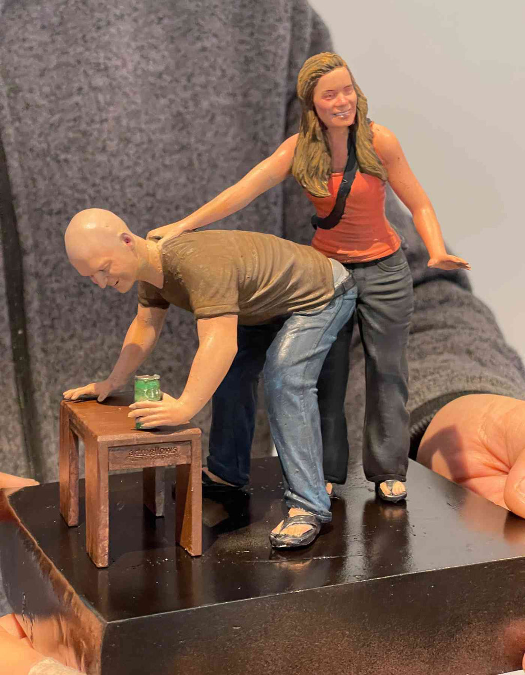 Custom action figure diorama as Business Gifts