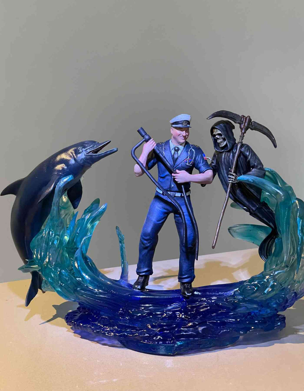 Custom action figure diorama as Business Gifts