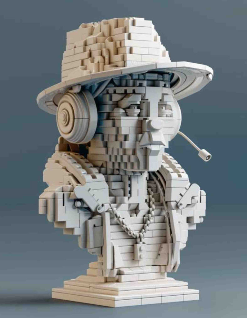 Personalised mini lego figures