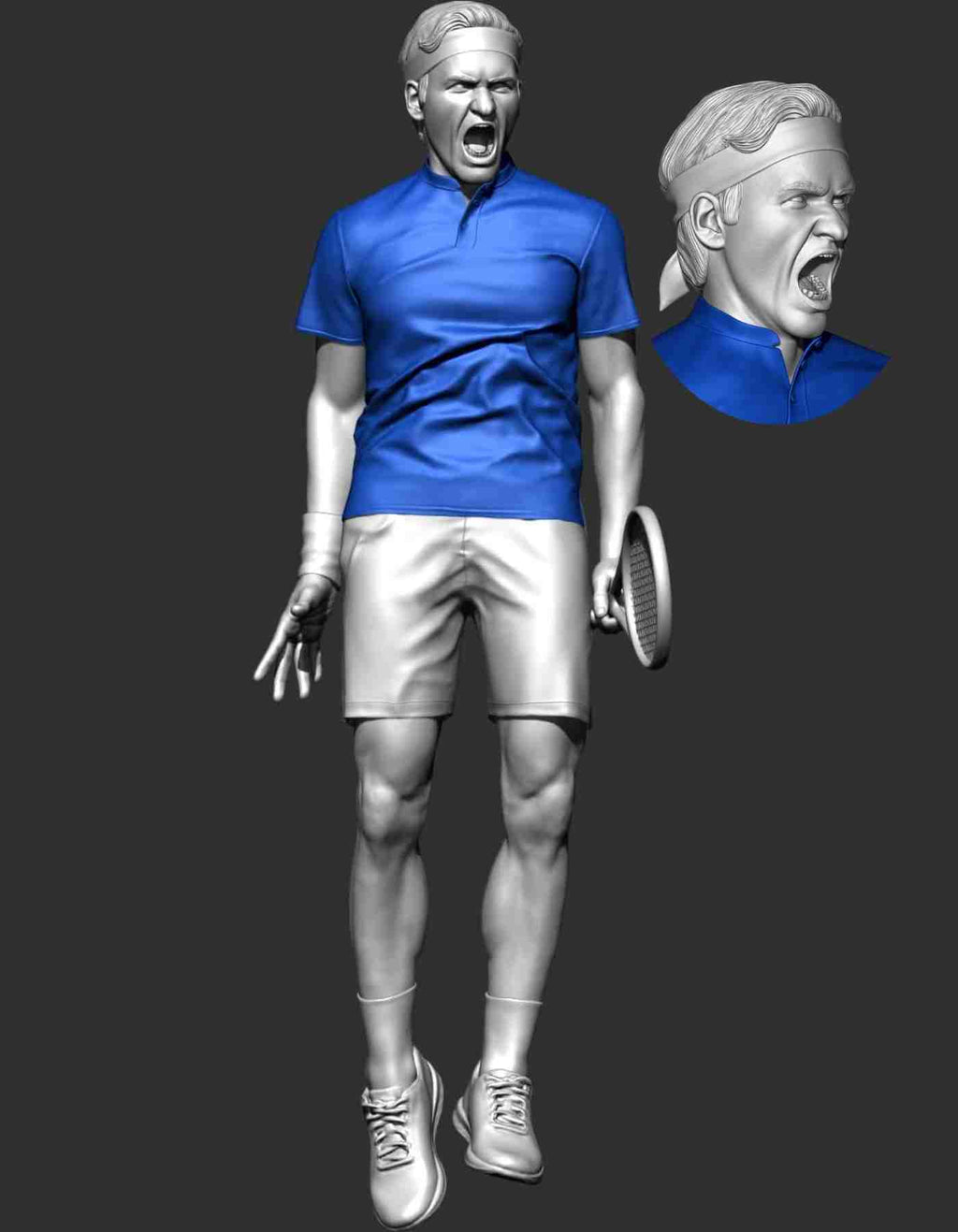 Digital Sculpture- Custom made and 3D print ready