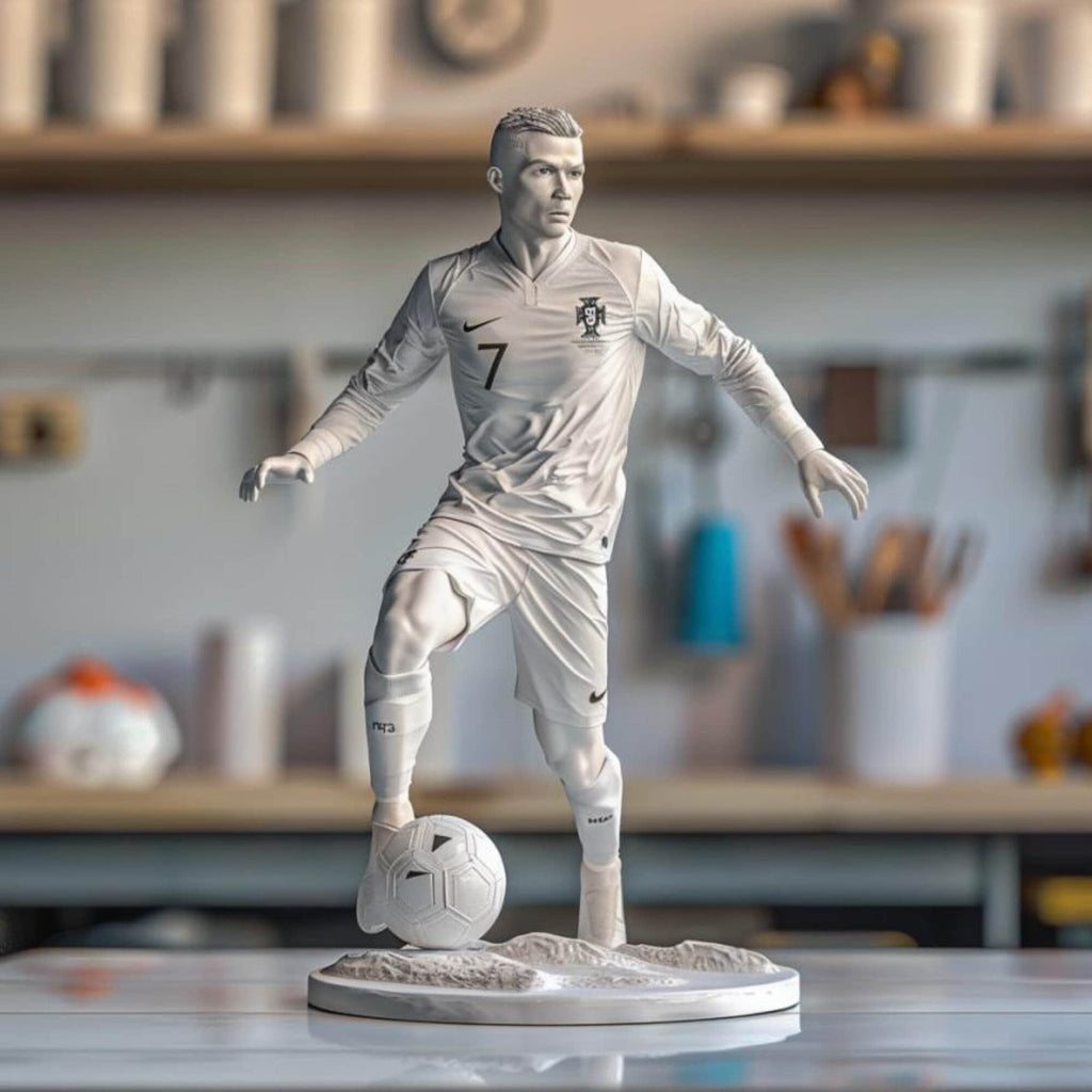 Football gifts ,soccer fan gift, Custom Made 3d Printed soccer player Table Top Figurine/ Art decor / Home decor/ mancave decor