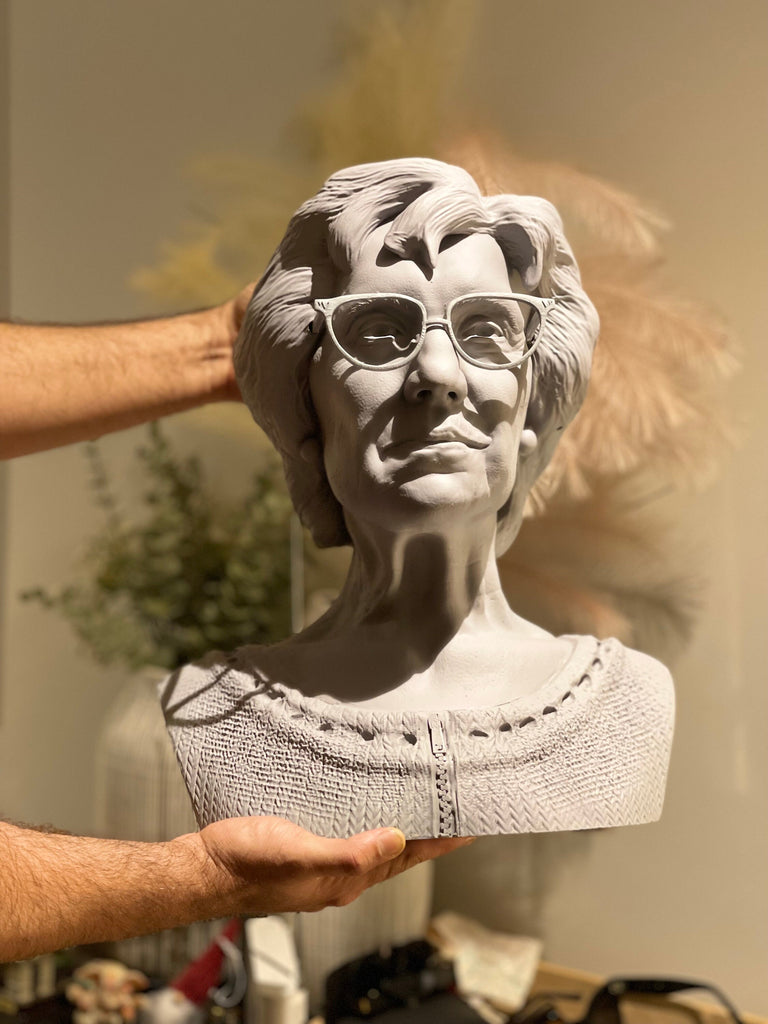 Grandmom Gifts, Custom 3d Gifts for grandmum, Custom 3D Gifts, Personalized Custom 3D Sculpt, 3D Sculpt Gift for mother Custom sculpt gift