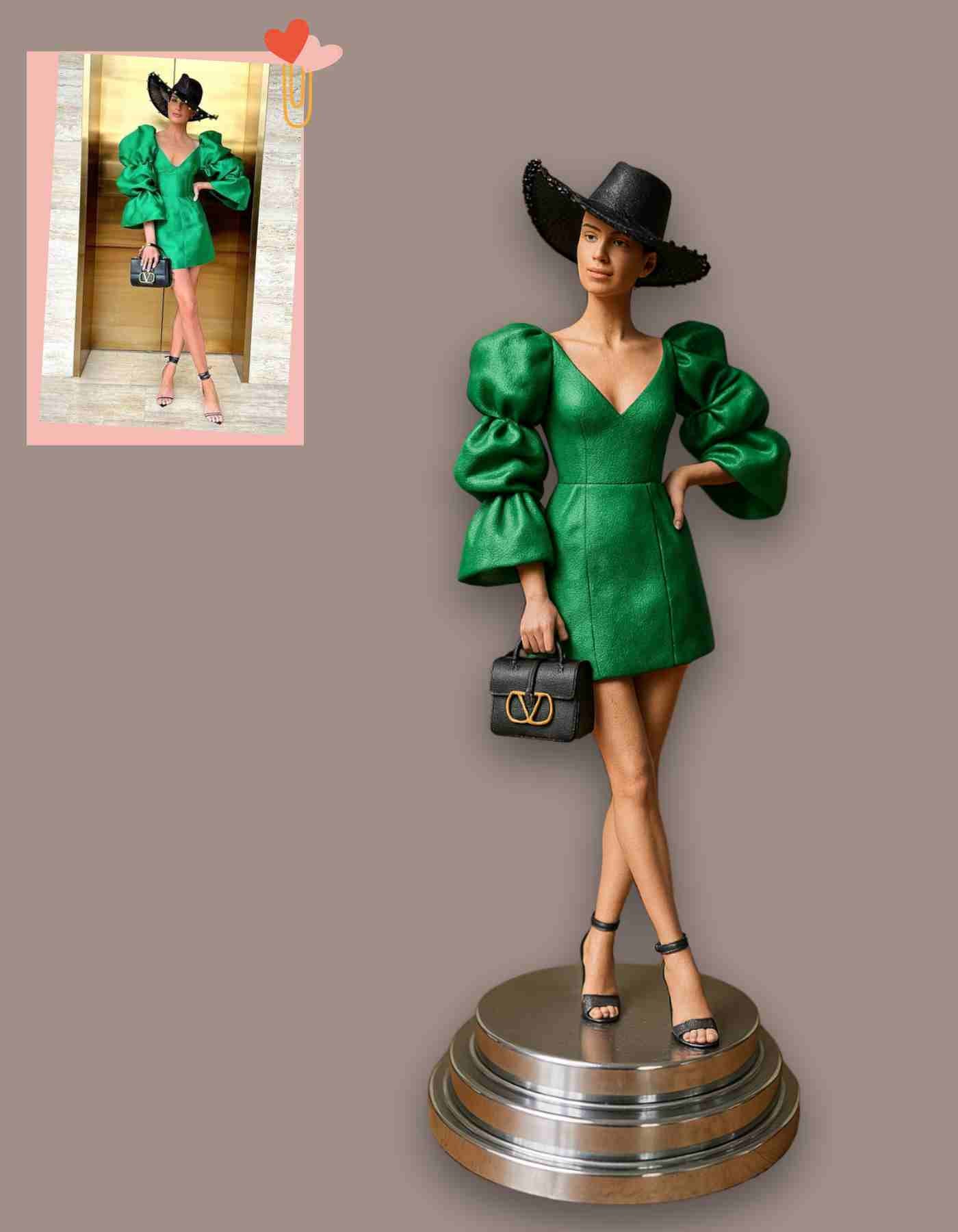 3d figurine : Custom Sculpted and  3D printed Figurines