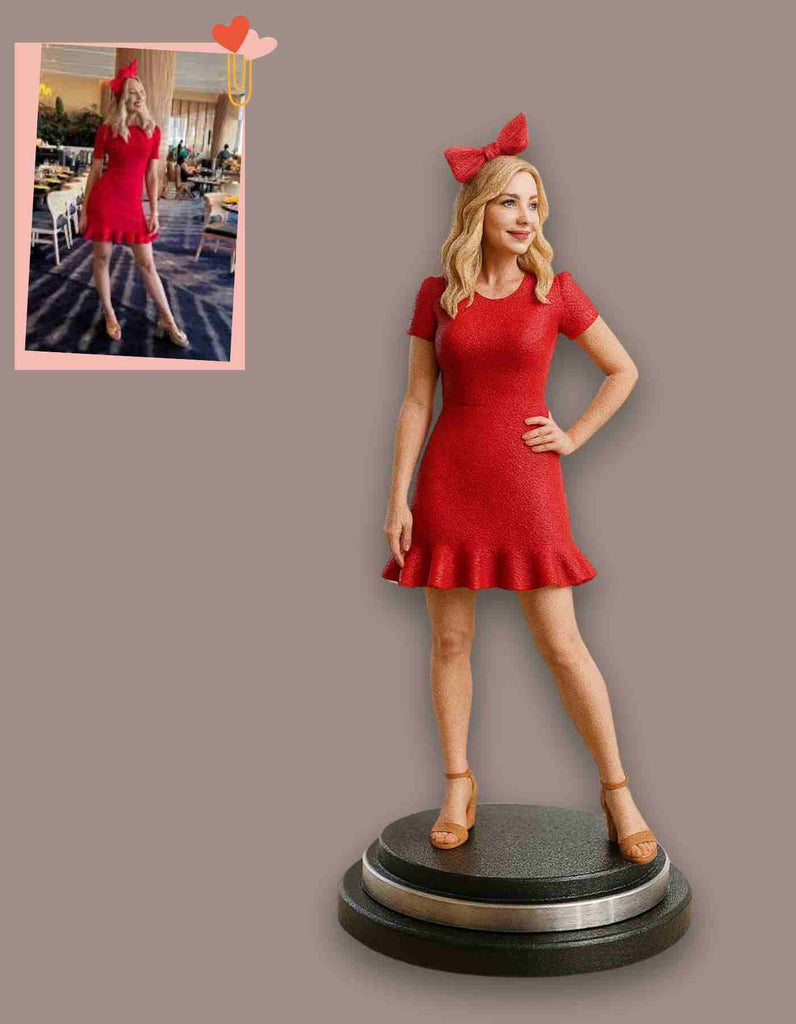 Custom 3d printed figurines : Your legacy. Printed in 3D.
