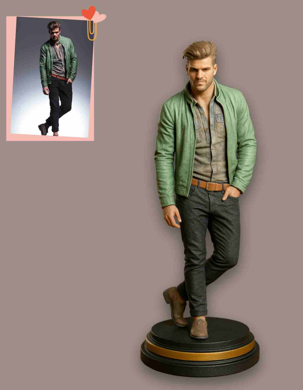 3d figurine : Custom Sculpted and  3D printed Figurines