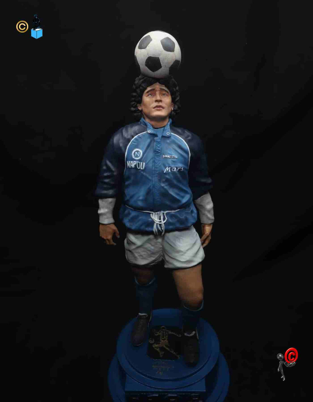 Custom soccer Gifts - Custom Sculpted & 3D printed in any pose you choose!