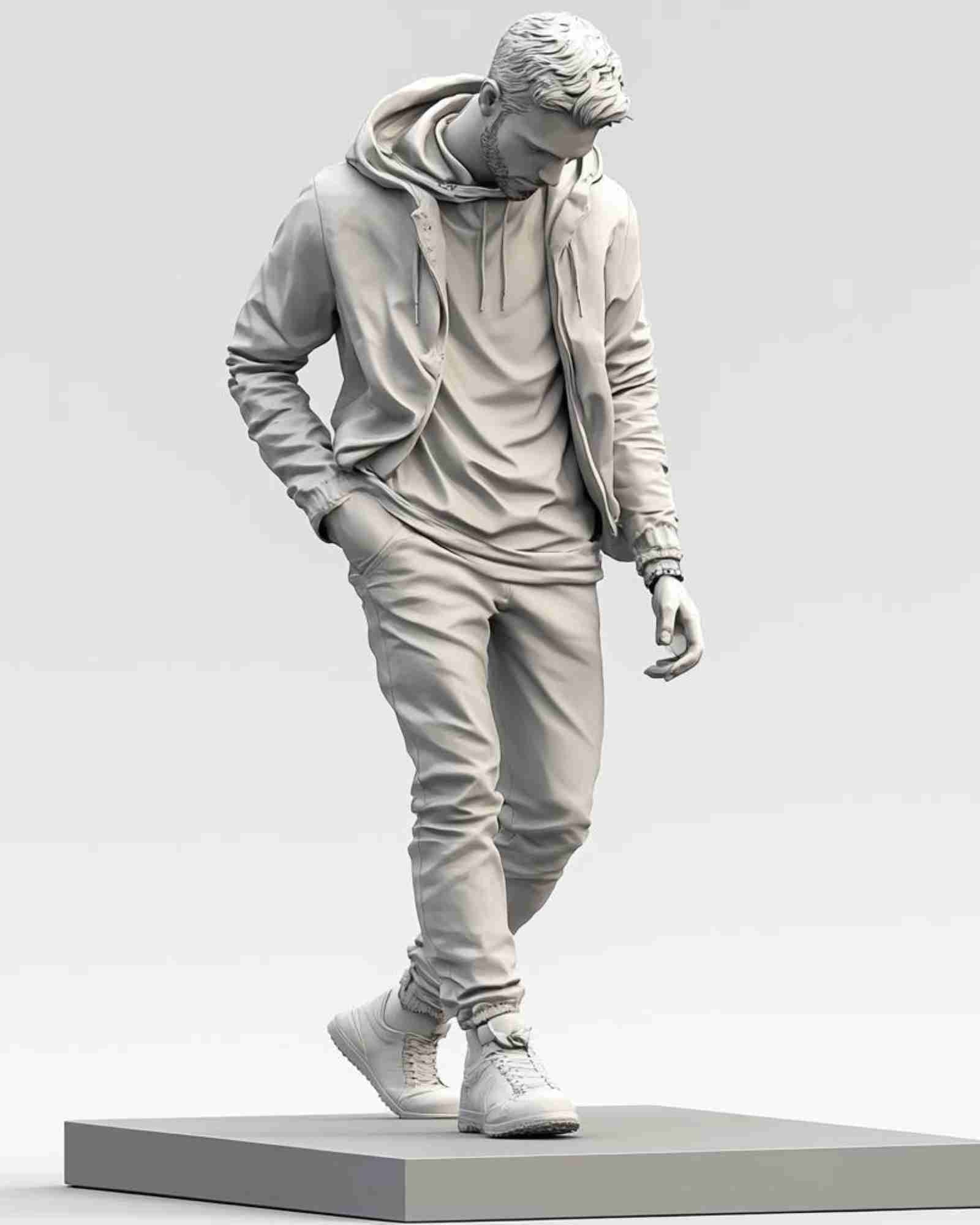 3d figurine : Custom Sculpted and  3D printed Figurines