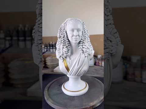 Bust sculpture:  Personalized 3D Art for Timeless Elegance!