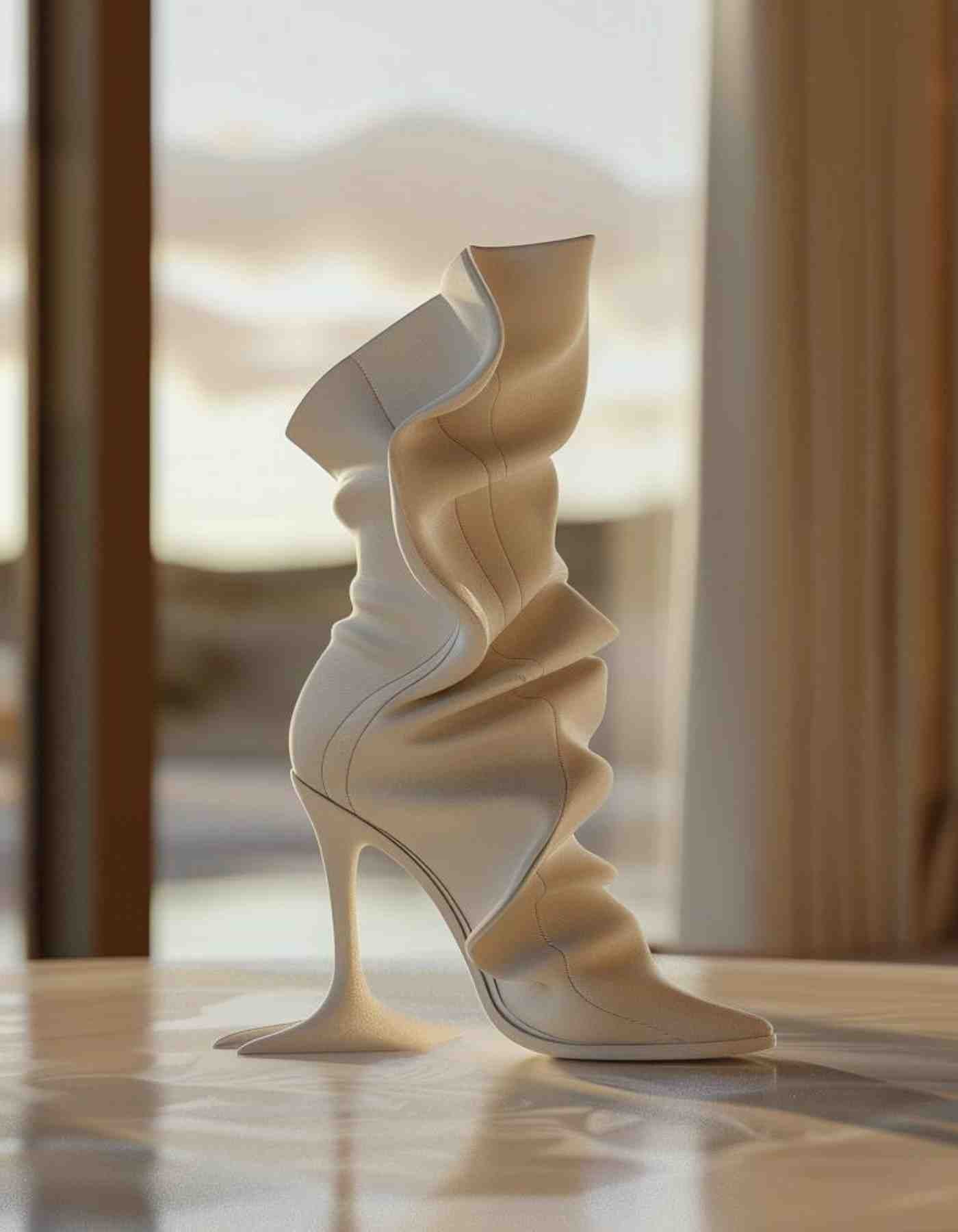 High heel sculpture - Custom 3D Printed High Heel Sculptures - Luxury Gifts for Heel Lovers