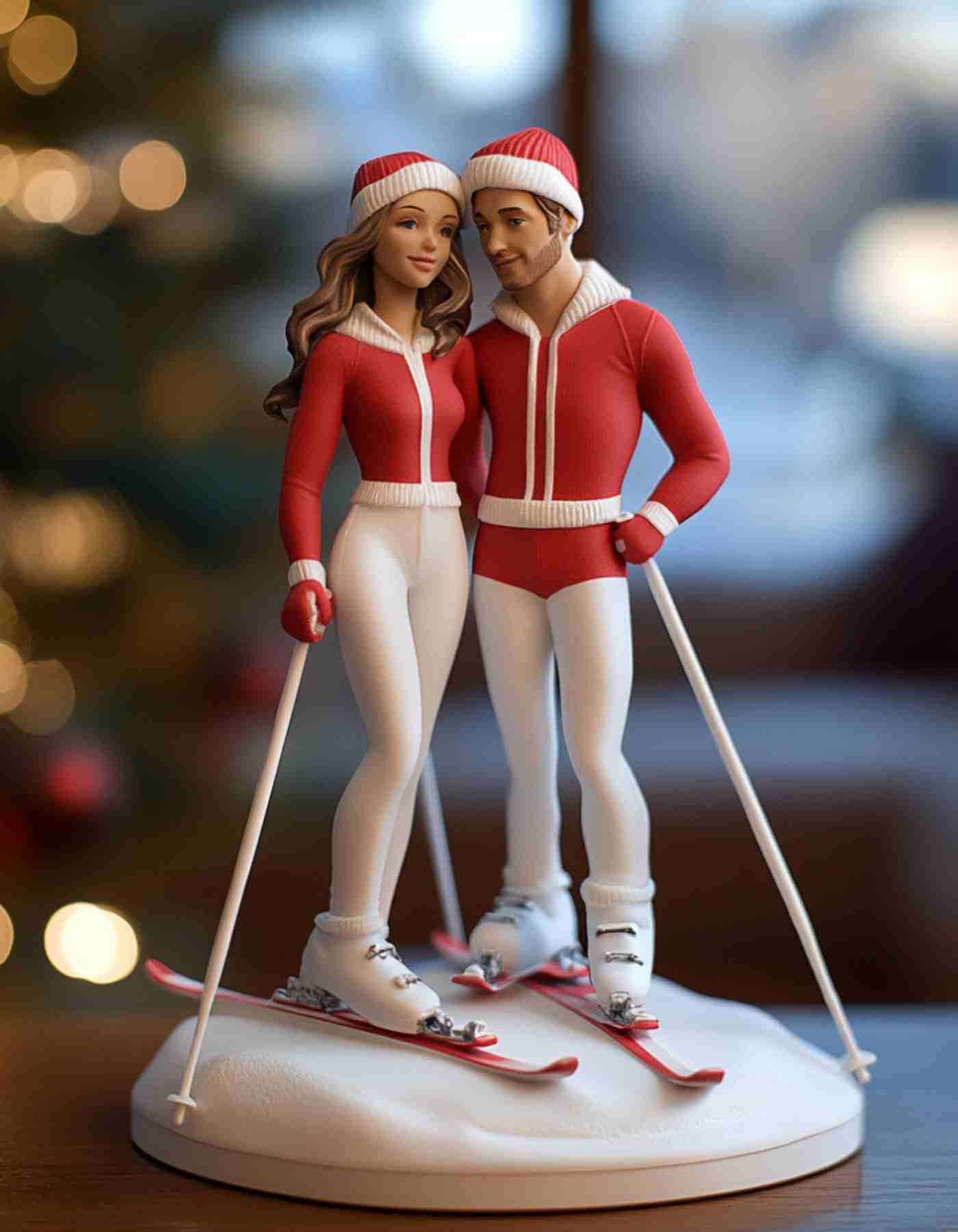 Custom Romantic gifts for her : Romantic Custom 3D Figurines