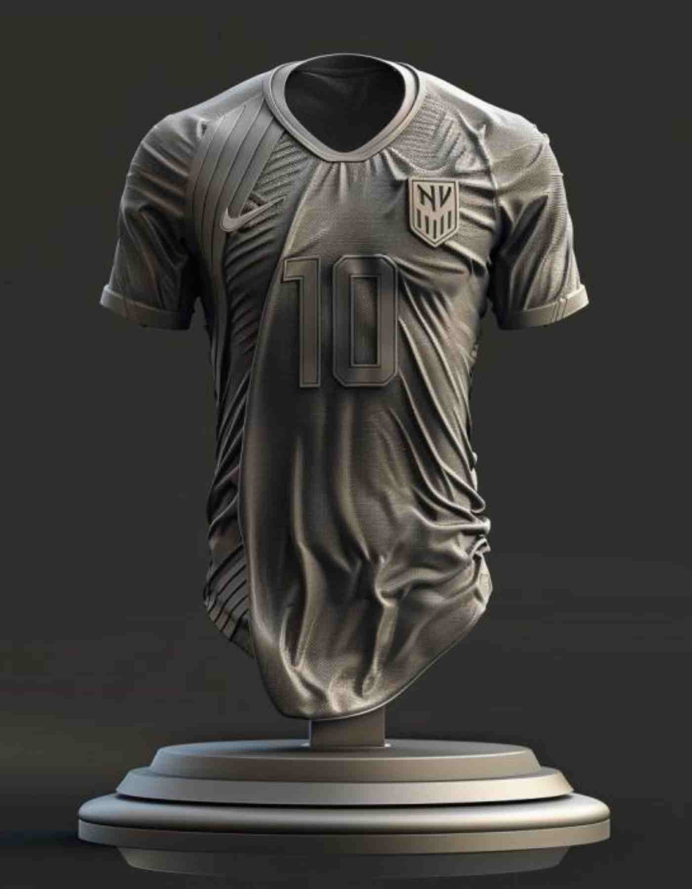 Custom Soccer Sculptures: Unique 3D Sculpted Accessories as decor for Passionate Fans