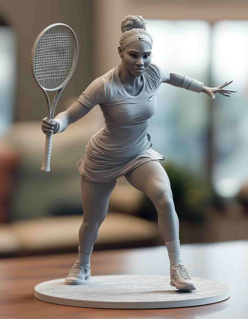 Custom tennis gifts, Tennis fan gift, Custom Made 3d Printed Tennis player Table Top Figurines/ Art decor / Home decor/