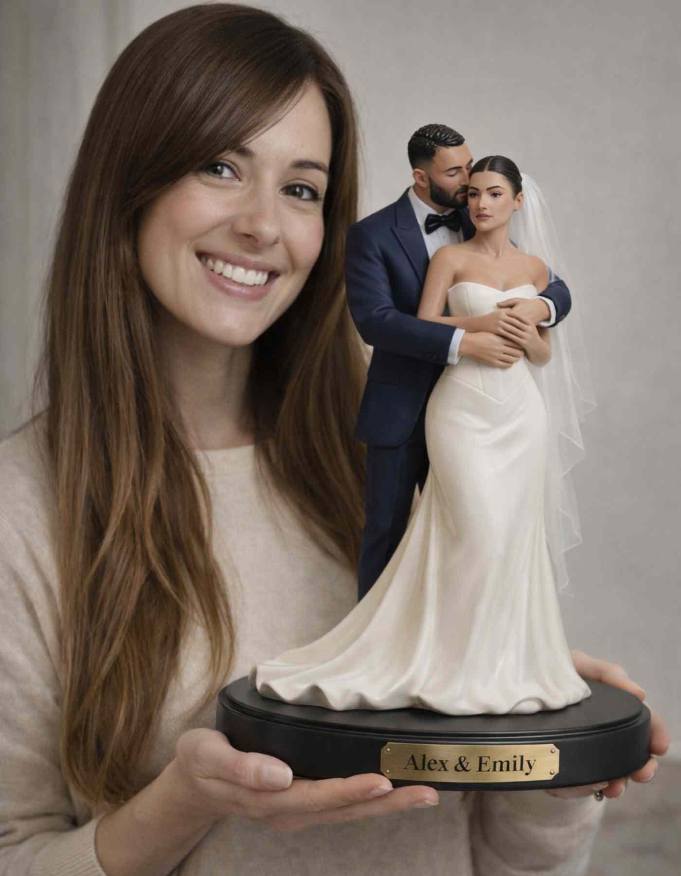 Custom Wedding Gifts for couples in their fave pose & Outfit