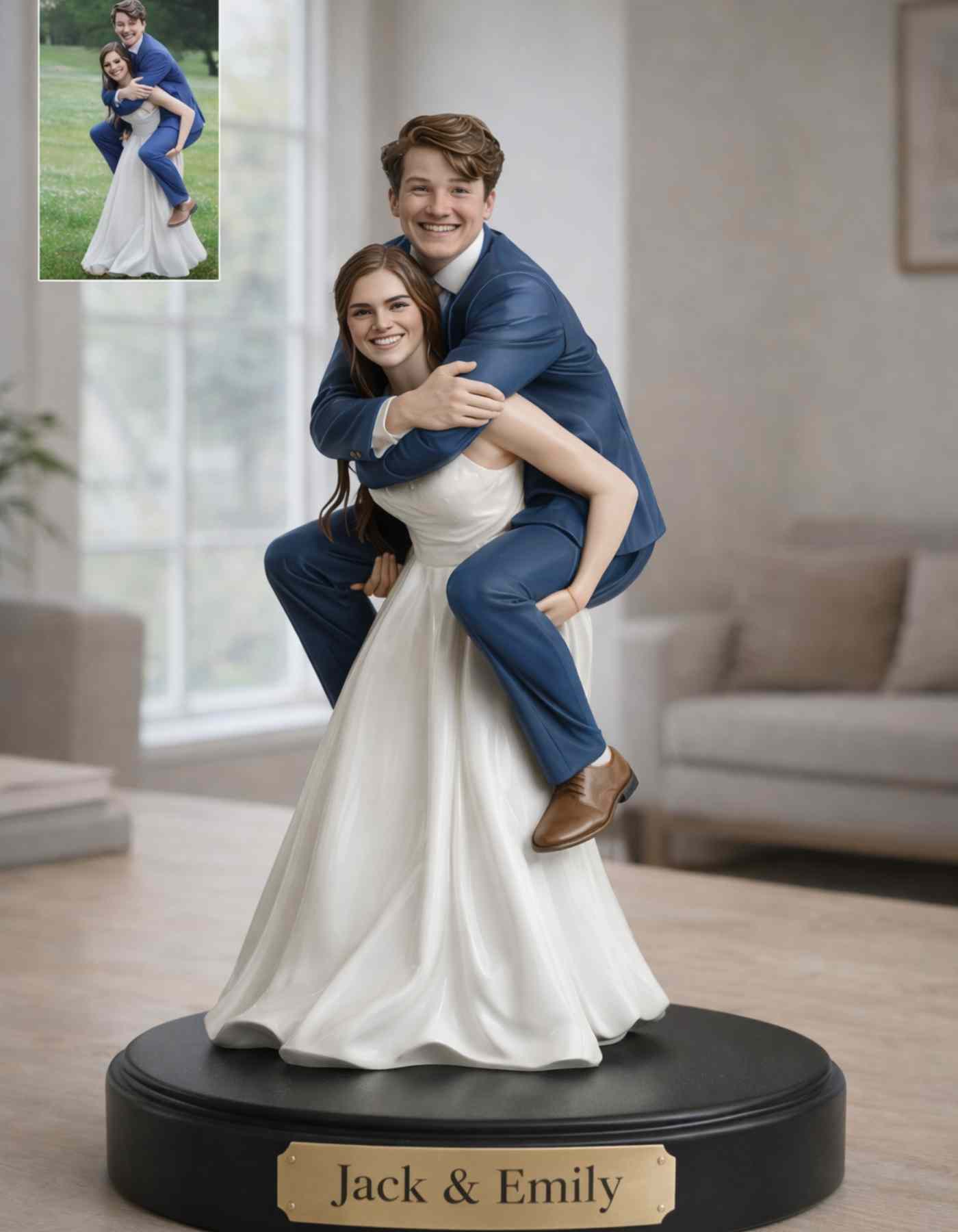 Luxury wedding gifts for couples- Custom made from pics