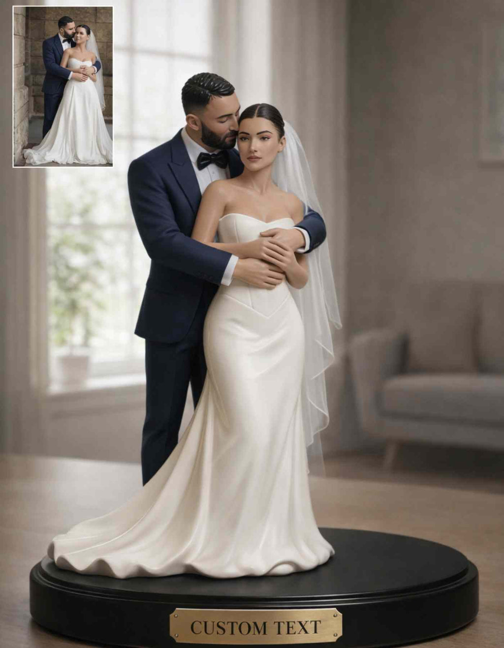 Luxury wedding gifts for couples- Custom made from pics