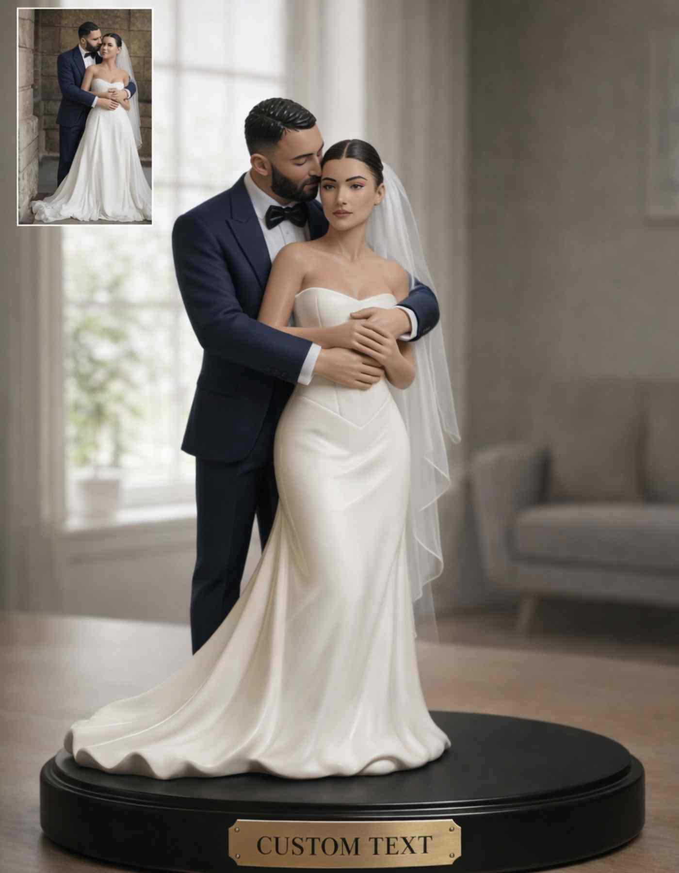 Luxury wedding gifts for couples- Custom made from pics