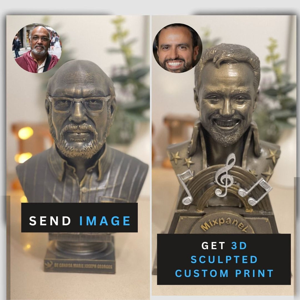 Personalized gifts for him, gift ideas for men， cake topper，Romantic gift for husband， personalized for men， custom man 3d Sculpts